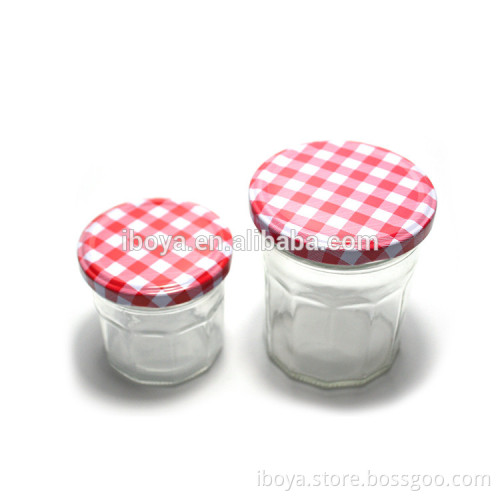 Cheap Price Sealed Hexagonal Jam Glass Mason Canning Jar